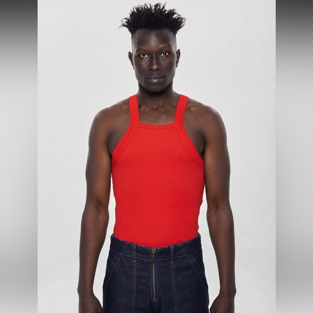 SALT MURPHY Men’s XS Red Tank- NEW